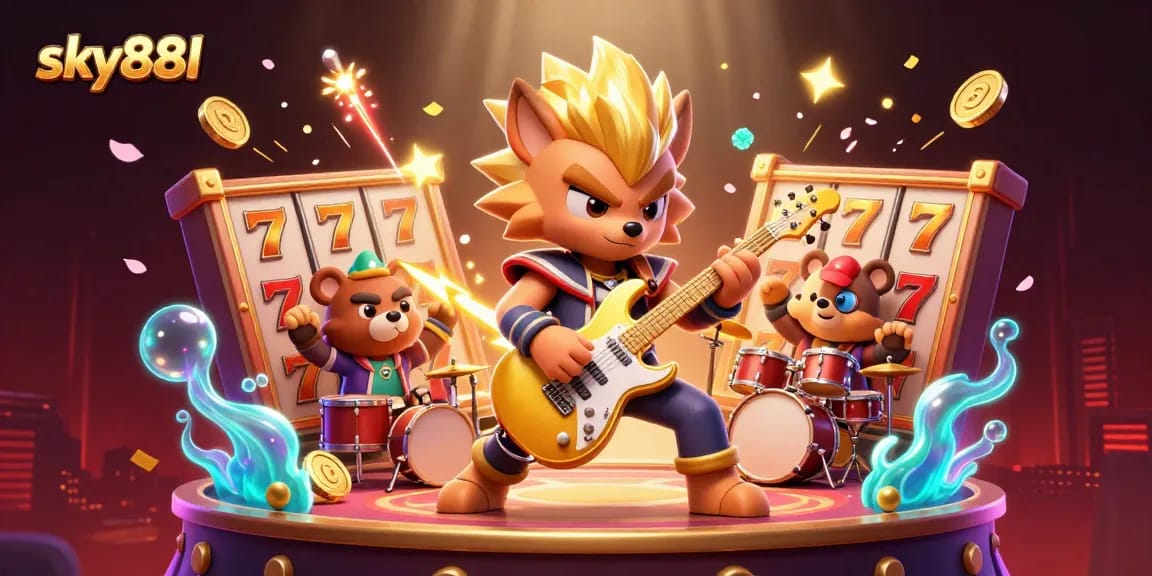 Experience the vibrant energy of sky88l in a thrilling 3D casino battle.