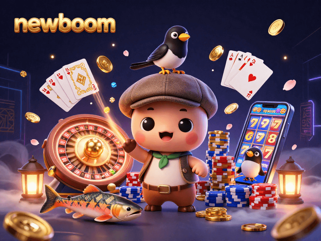 Win big with newboom as Nessie spins the roulette wheel in an immersive online casino adventure.