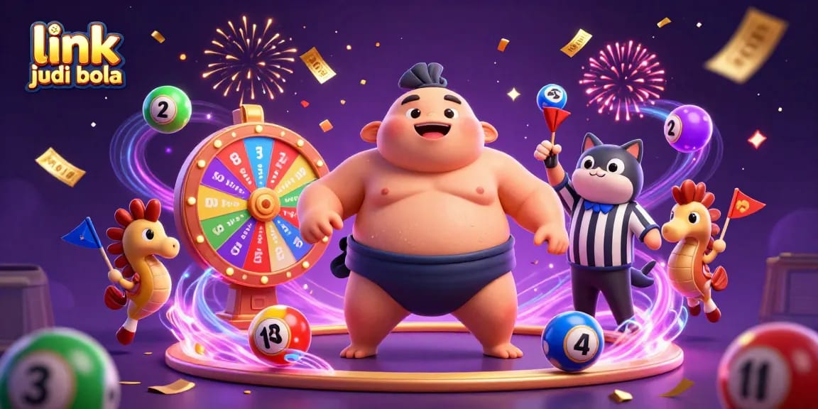 Join the excitement of link judi bola with thrilling bets and dynamic game elements in this vibrant scene.