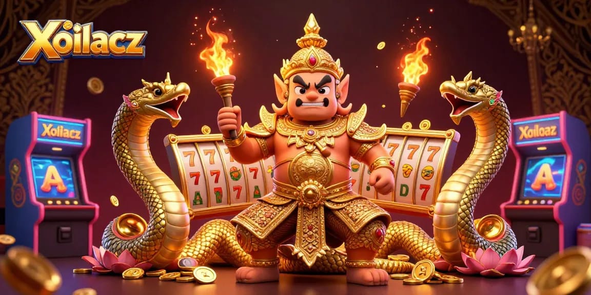 Xoilacz entertains with vibrant slot reels and extravagant guardians, embodying gaming excitement.