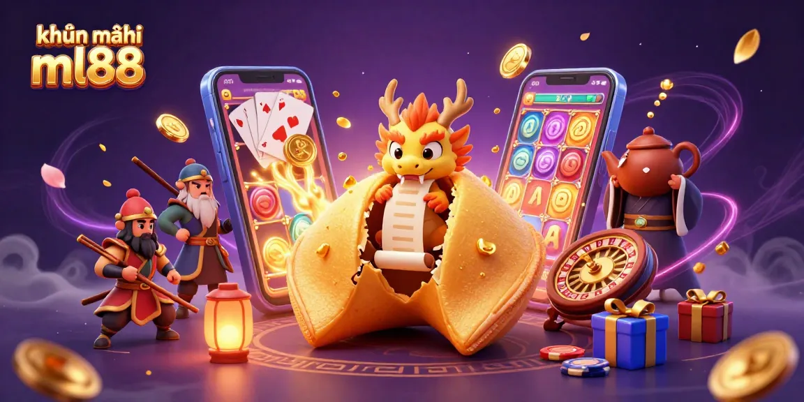 Engage with khuyến mãi ml88 through a vibrant casino-themed 3D scene featuring dynamic characters and games.