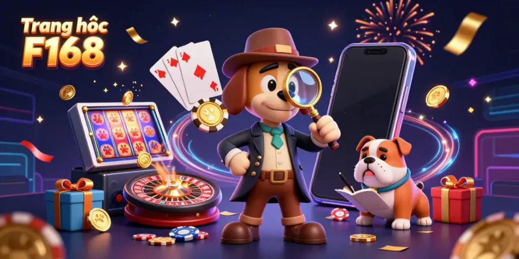 Discover valuable clues with the lovable characters at Trang chủ F168, exploring the thrilling world of online gambling.
