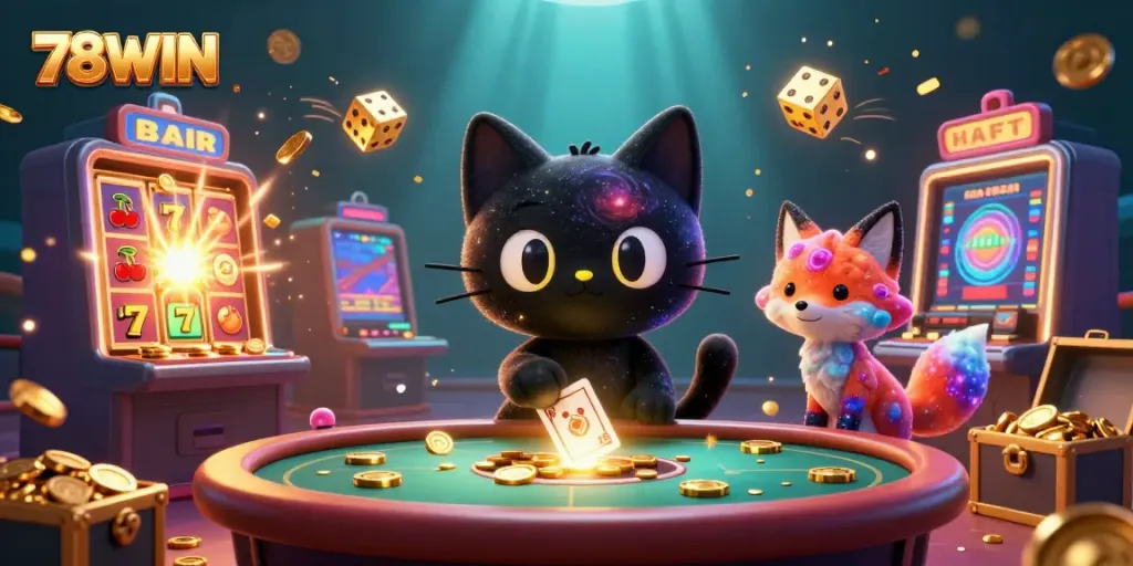 Experience thrilling gaming rounds at 78WIN with exciting slot games, colorful graphics, and cosmic energy.