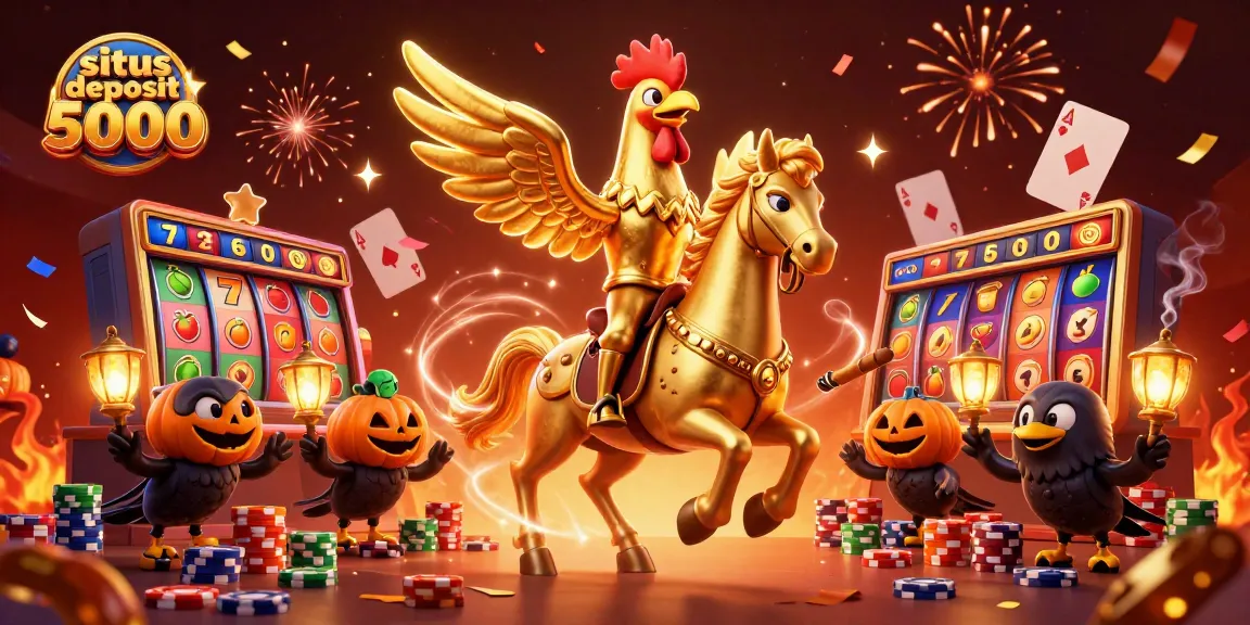 Experience exhilarating gameplay at situs deposit 5000 with thrilling slot machines and dynamic casino action.