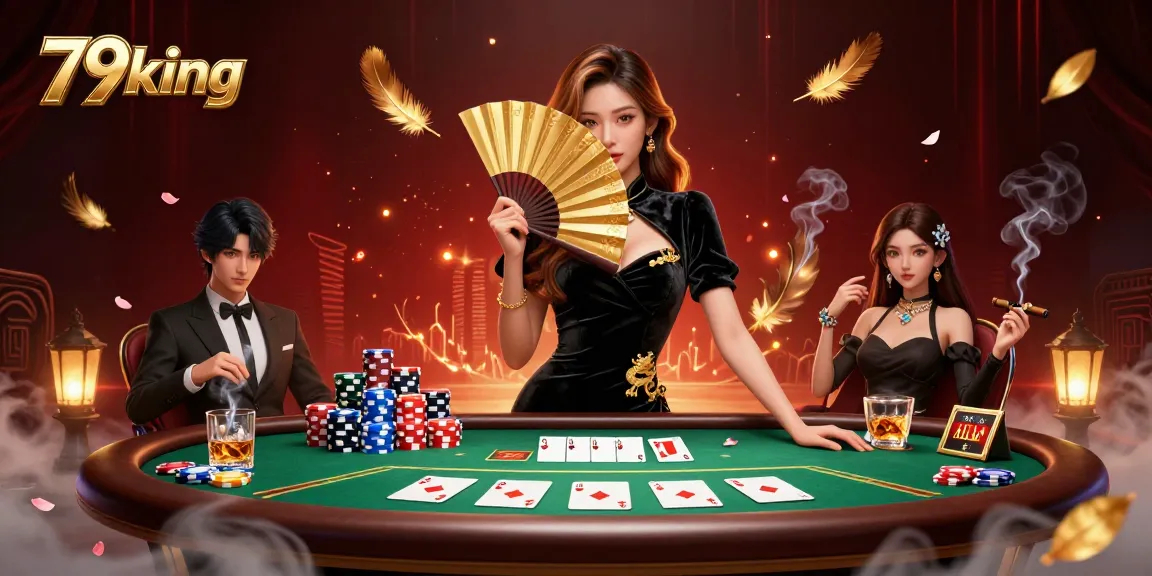 Experience thrilling poker action at 79king with exciting game elements and a captivating atmosphere.