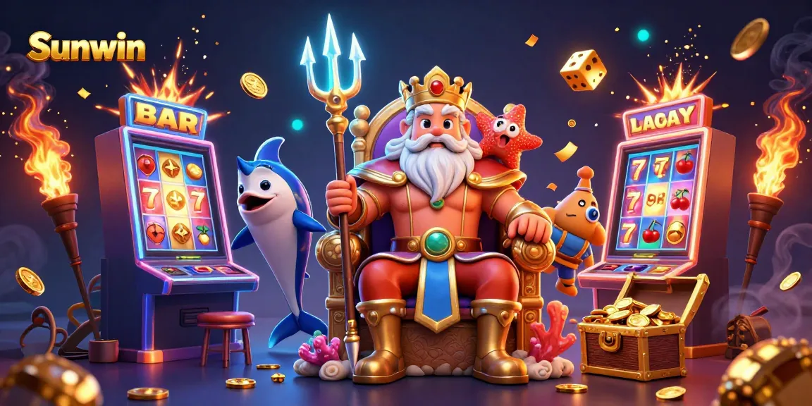 Sunwin offers an exciting jackpot experience with vibrant slot machines and winning emotions.