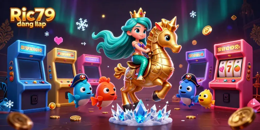 Experience exciting gameplay at Ric79 đăng nhập with vibrant characters and casino elements.