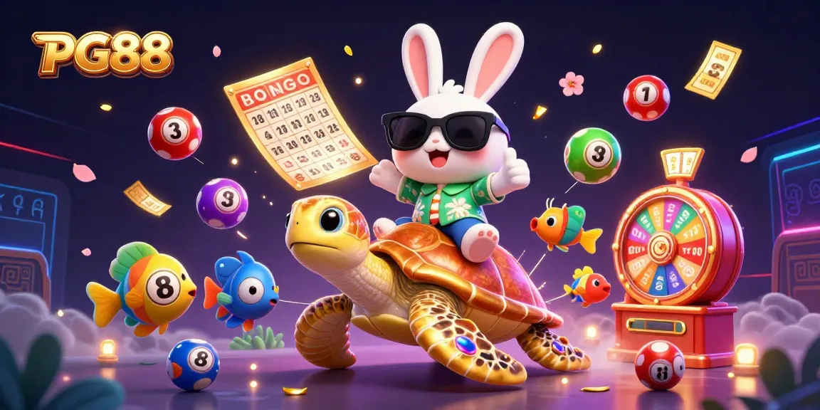 Experience the excitement of PG88 while winning with dynamic lottery elements and vibrant characters.